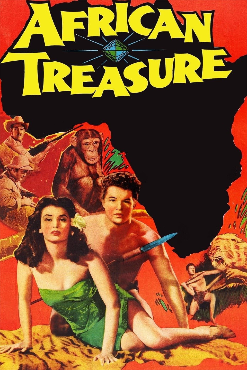 African Treasure (1952) poster