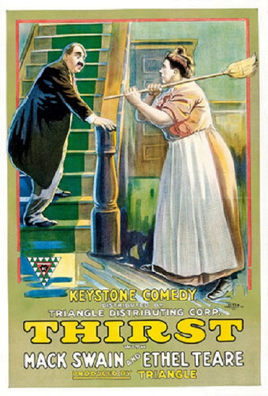 Thirst (1917) poster
