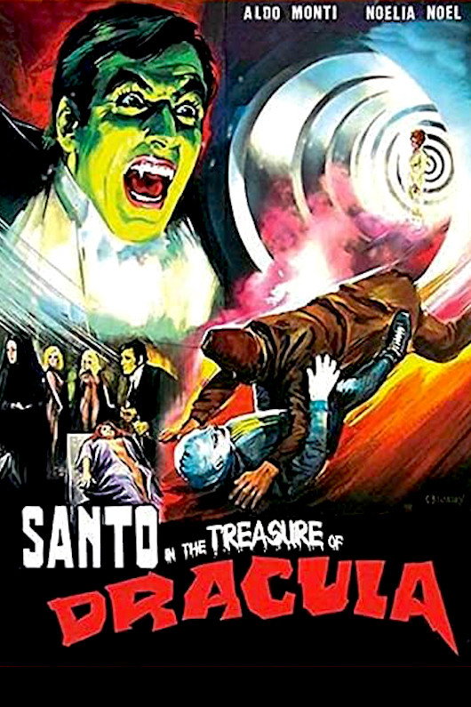 Santo in the Treasure of Dracula (1969) poster