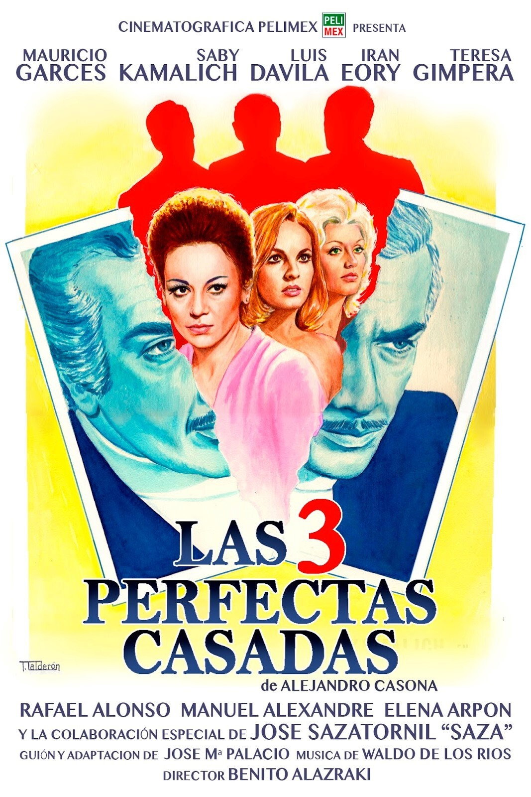 Las tres perfectas casadas (1973) poster