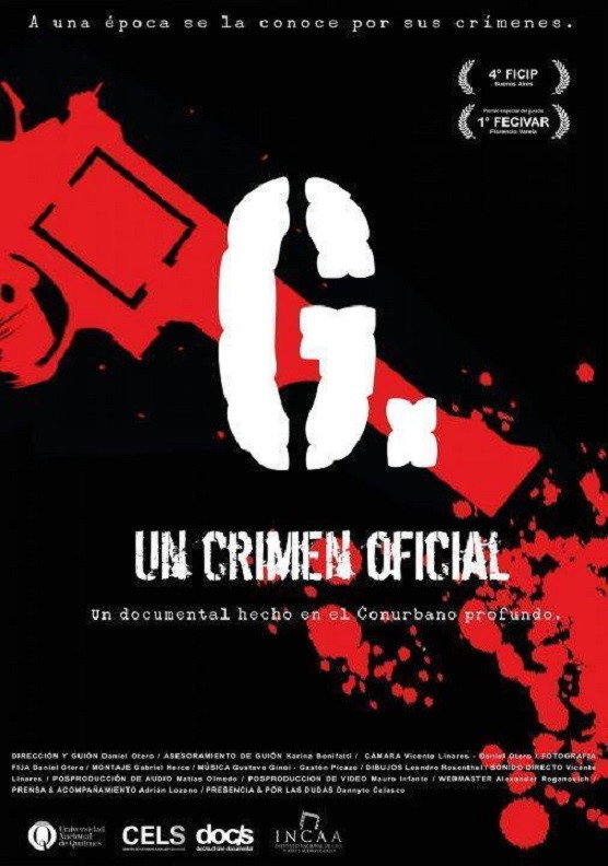 G. Un crimen oficial (2014) poster