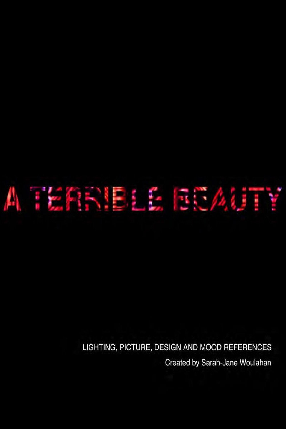 A Terrible Beauty (2017) poster