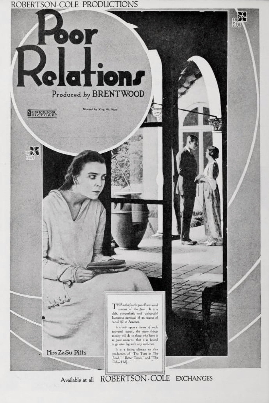 Poor Relations (1919) poster