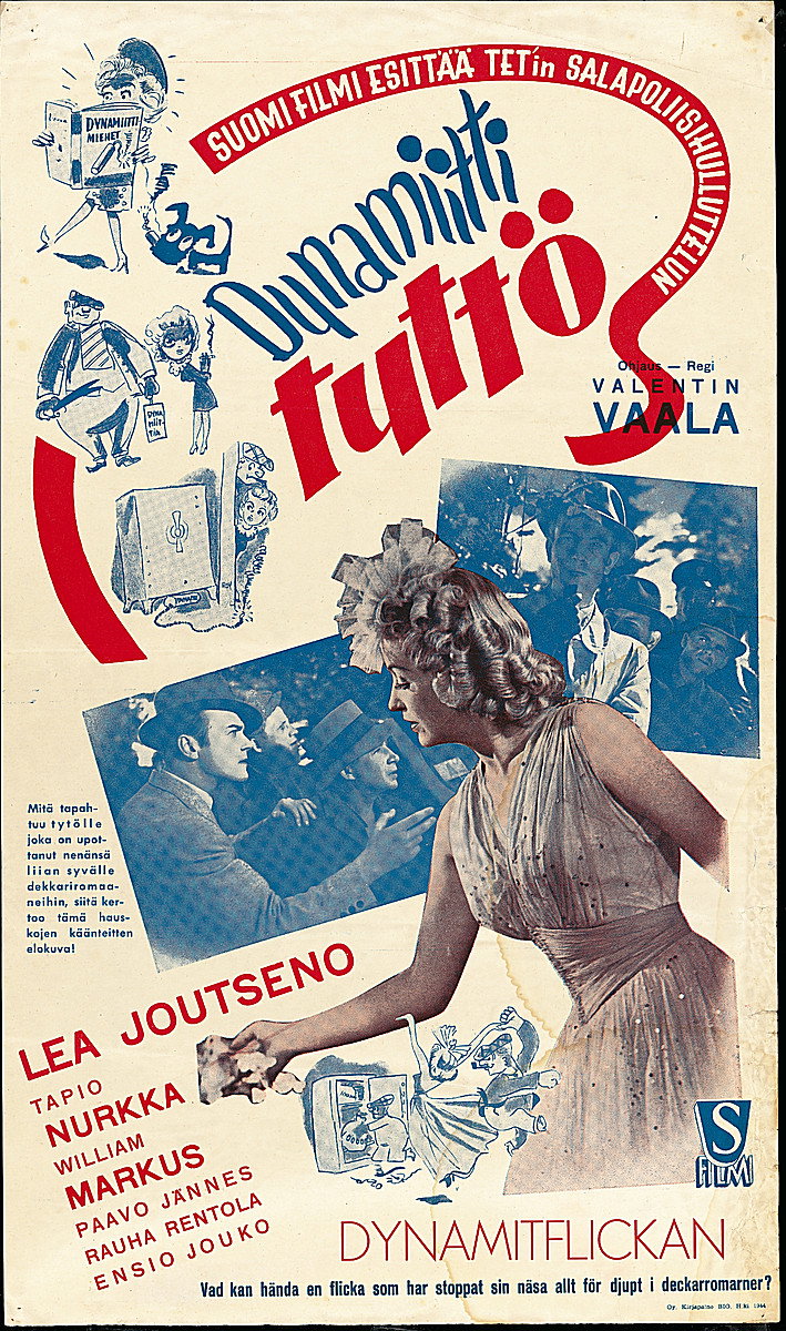 Dynamiittityttö (1944) poster
