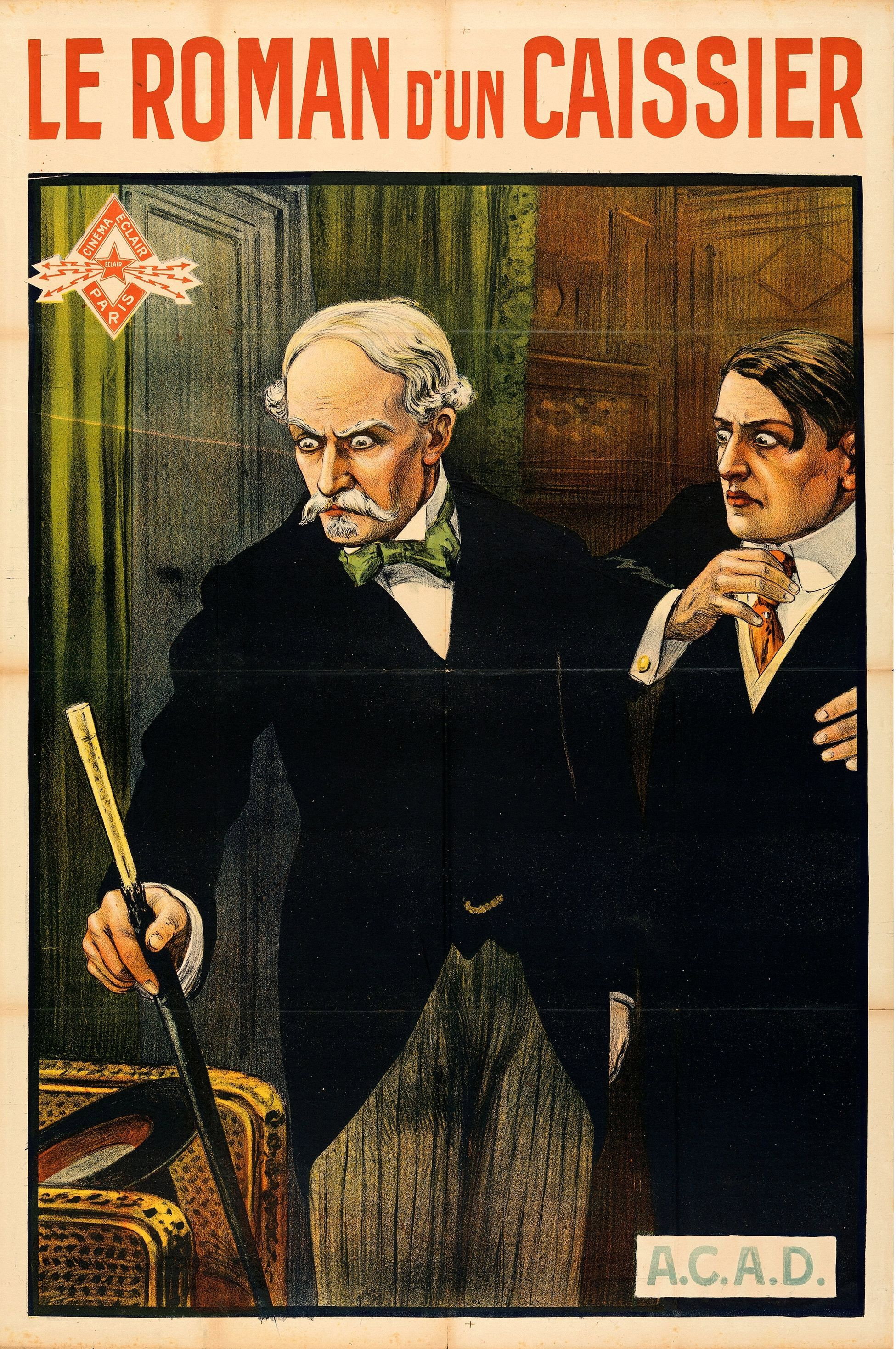 A Cashier's Novel (1914) poster