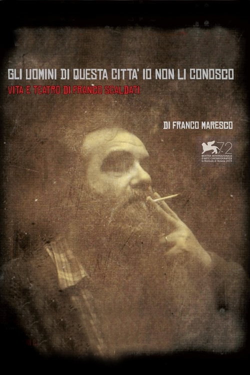 I Don't Know the Men of this City (2015) poster