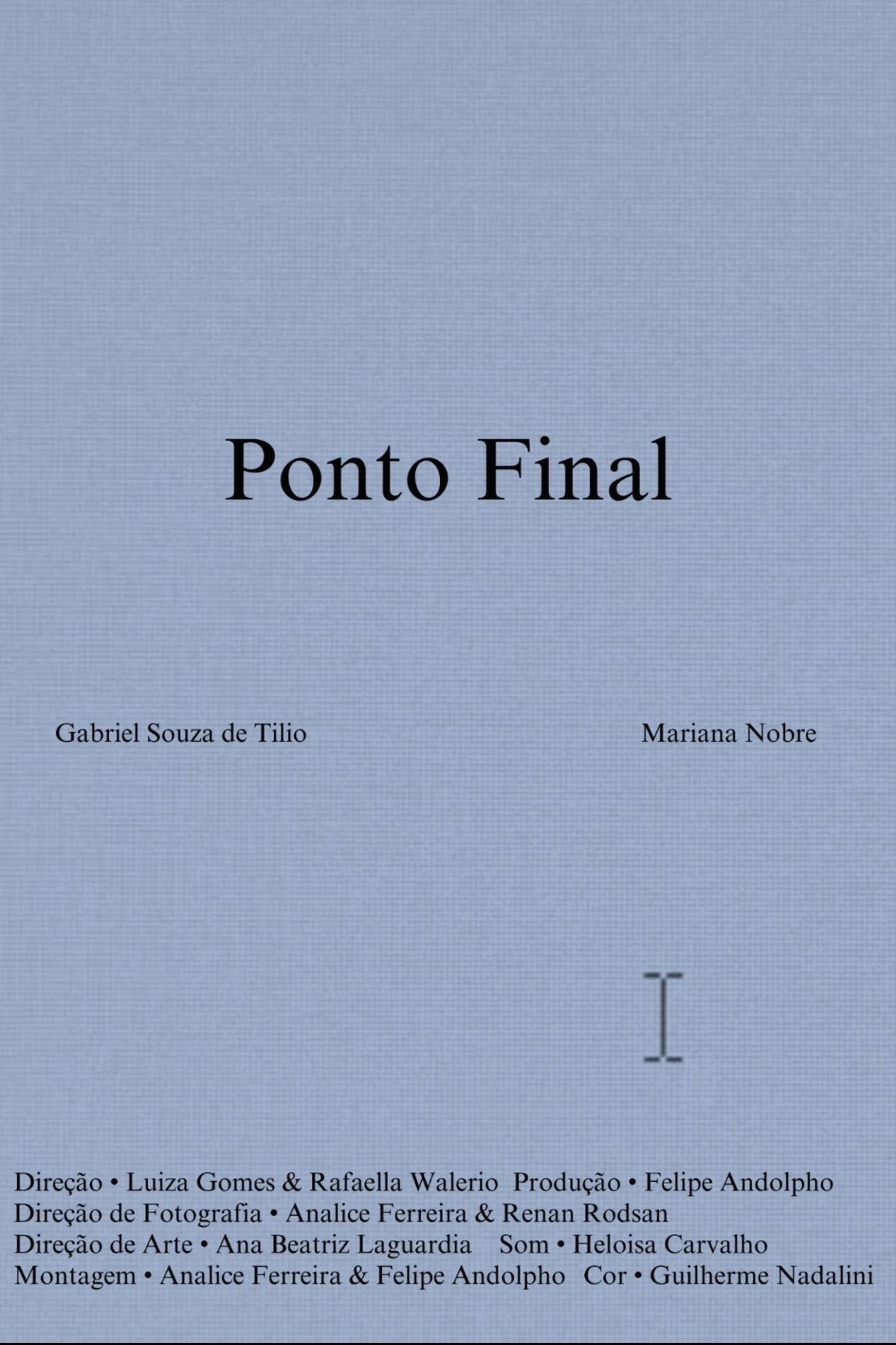 Ponto Final (2023) poster