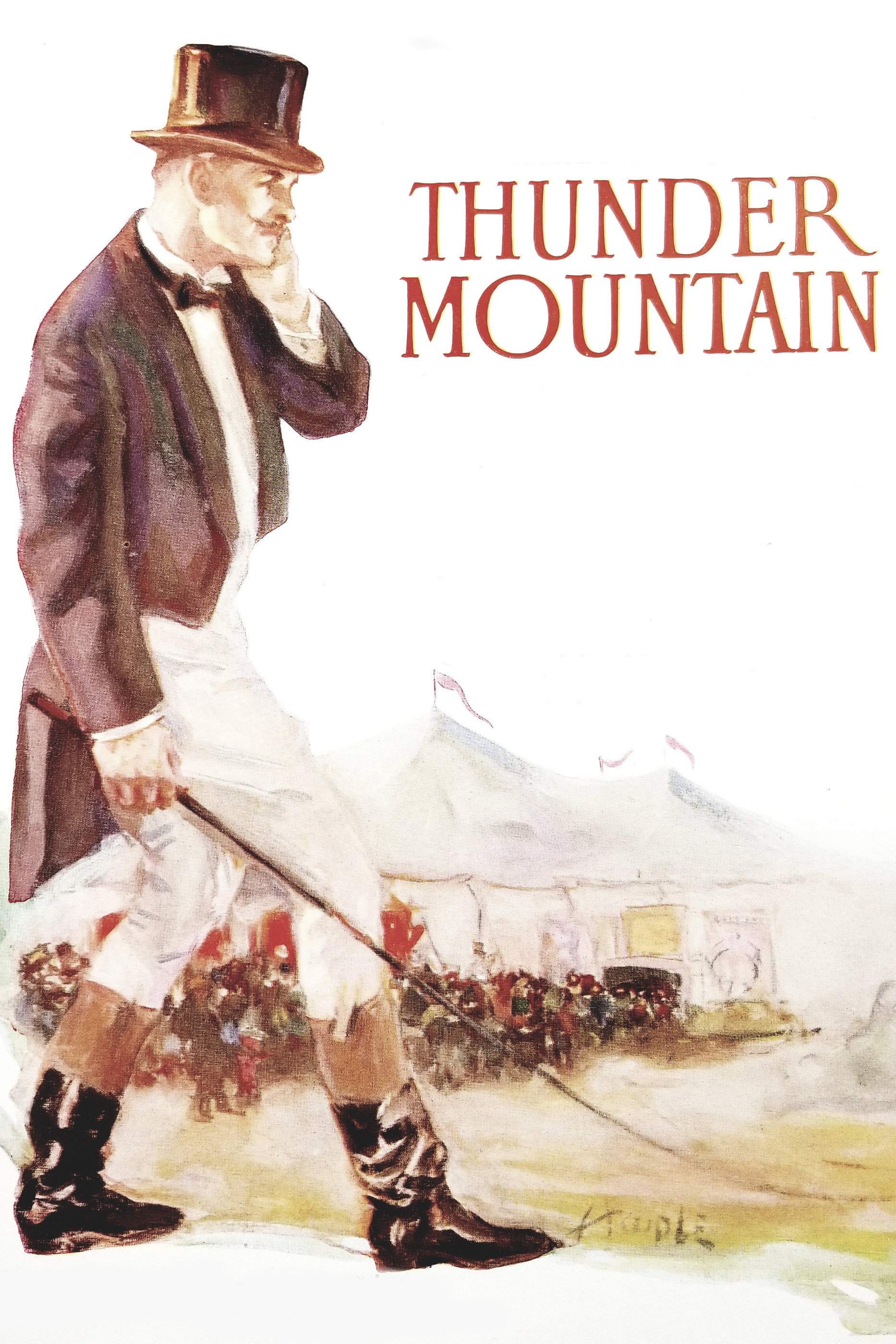 Thunder Mountain (1925) poster