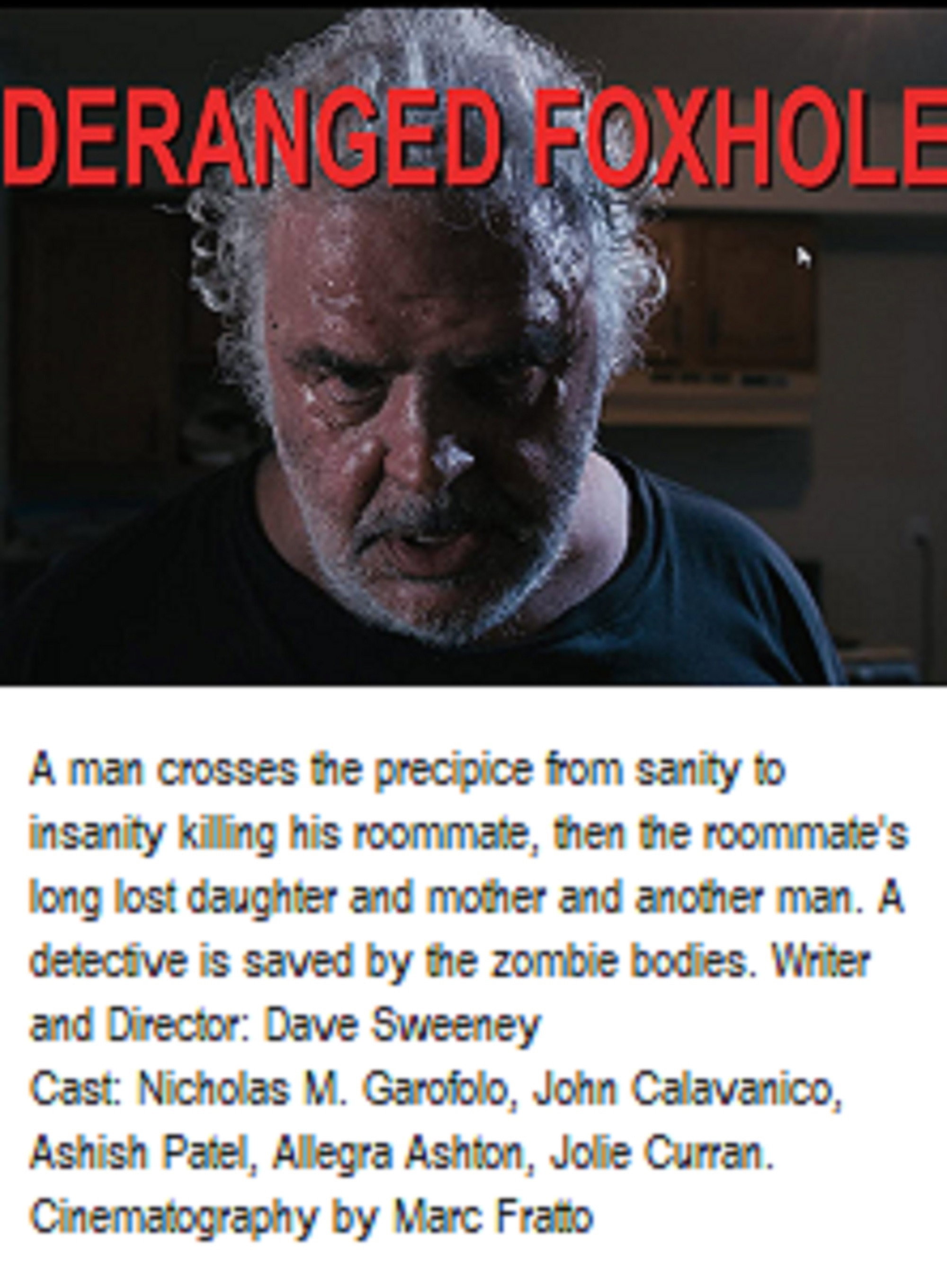 Deranged Foxhole Deduction (2019) poster