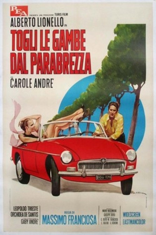 Togli le gambe dal parabrezza (1969) poster