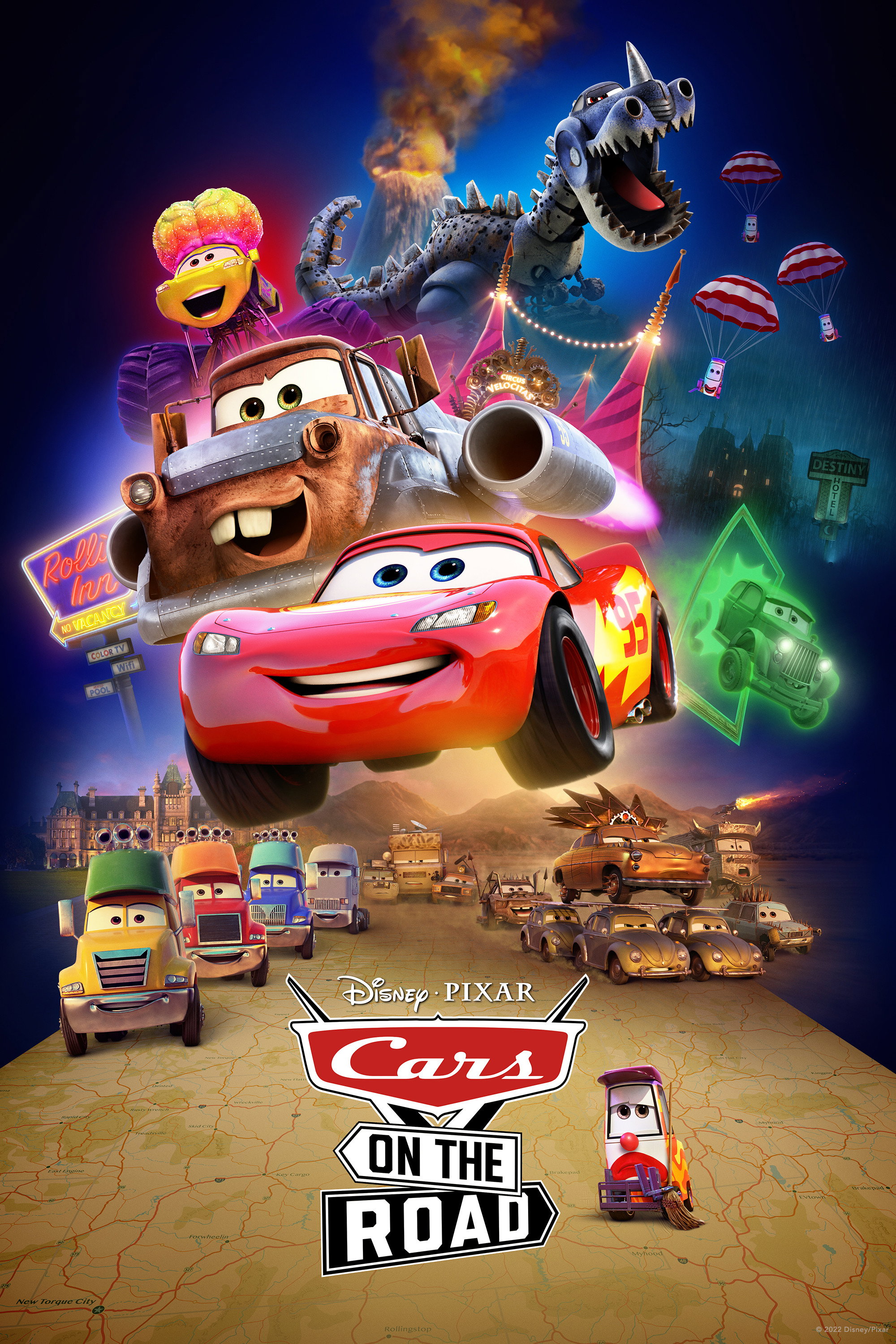 Cars on the Road (2022) poster