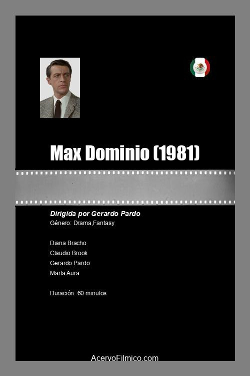 Max Dominó (1981) poster