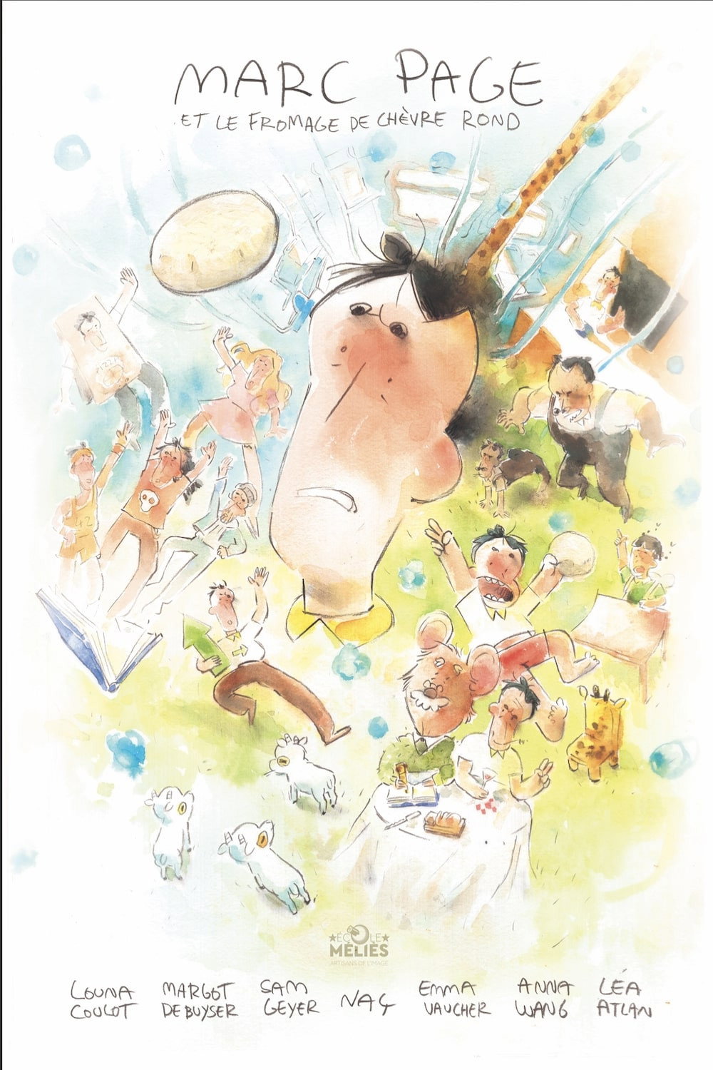 Marc Page and the round goat cheese (2025) poster