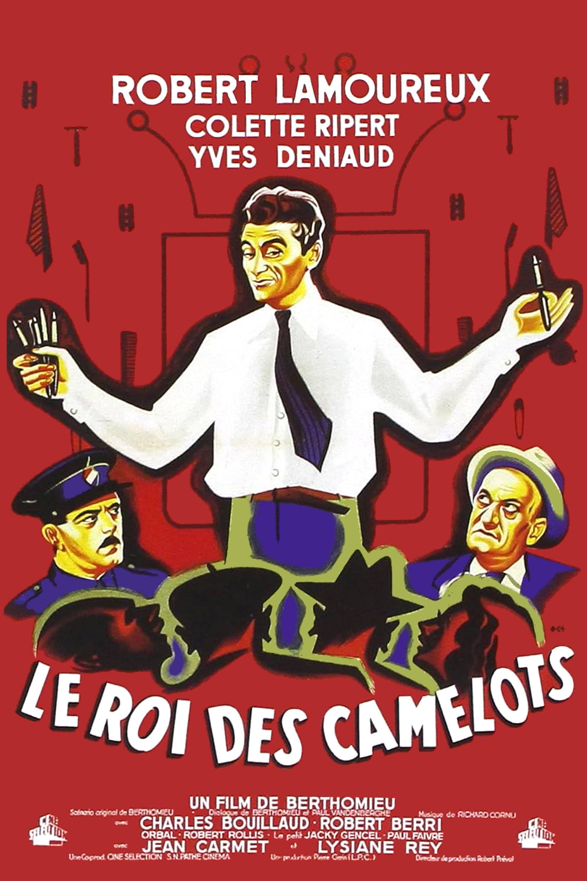 Le Roi des camelots (1951) poster