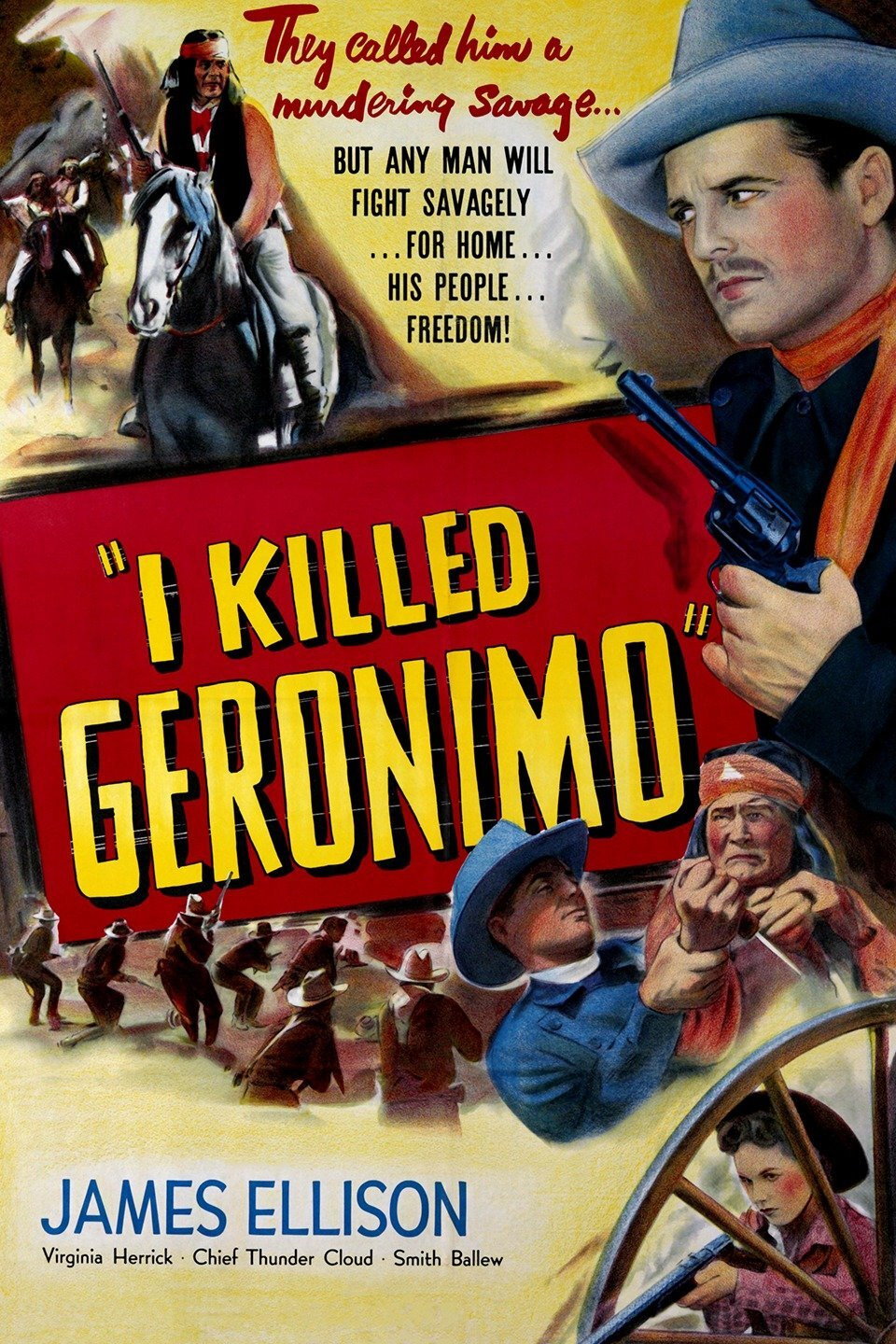 I Killed Geronimo (1950) poster