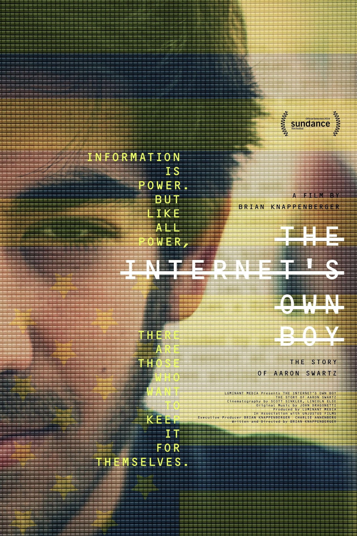 The Internet's Own Boy: The Story of Aaron Swartz (2014) poster