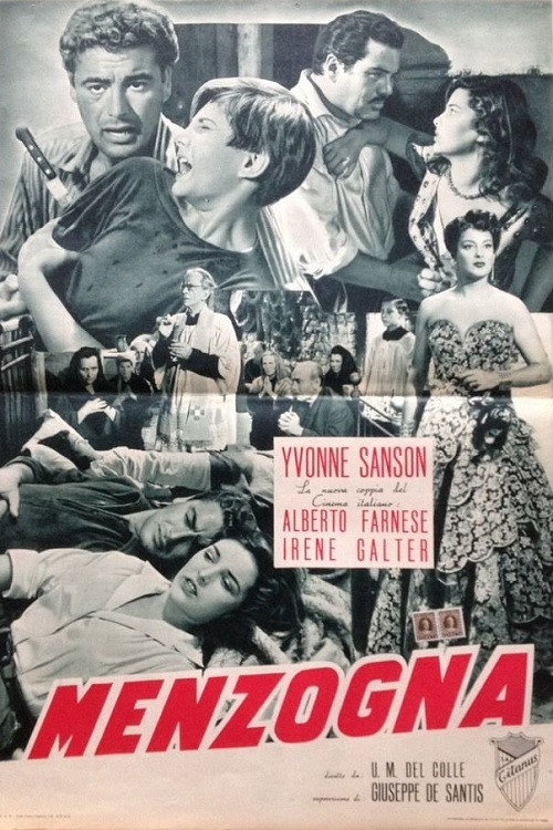 Menzogna (1952) poster