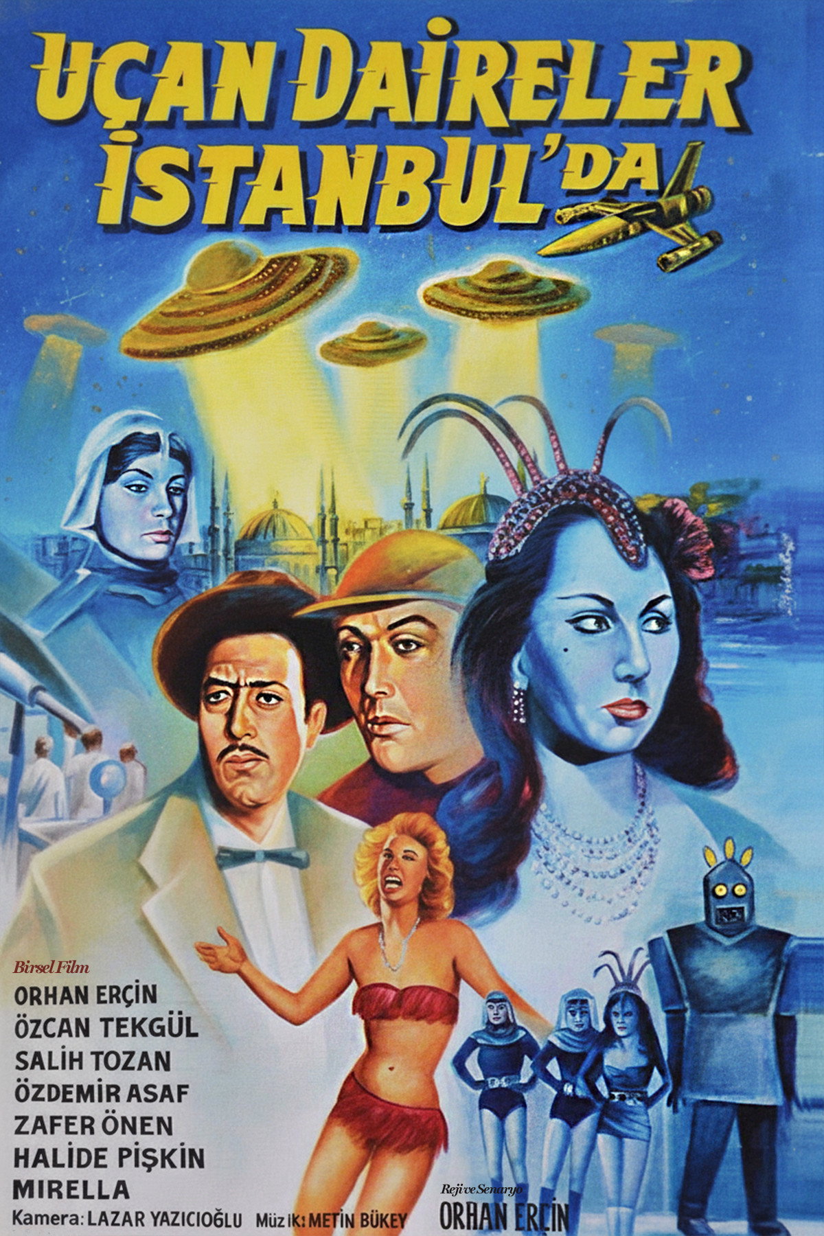 Flying Saucers Over Istanbul (1955) poster