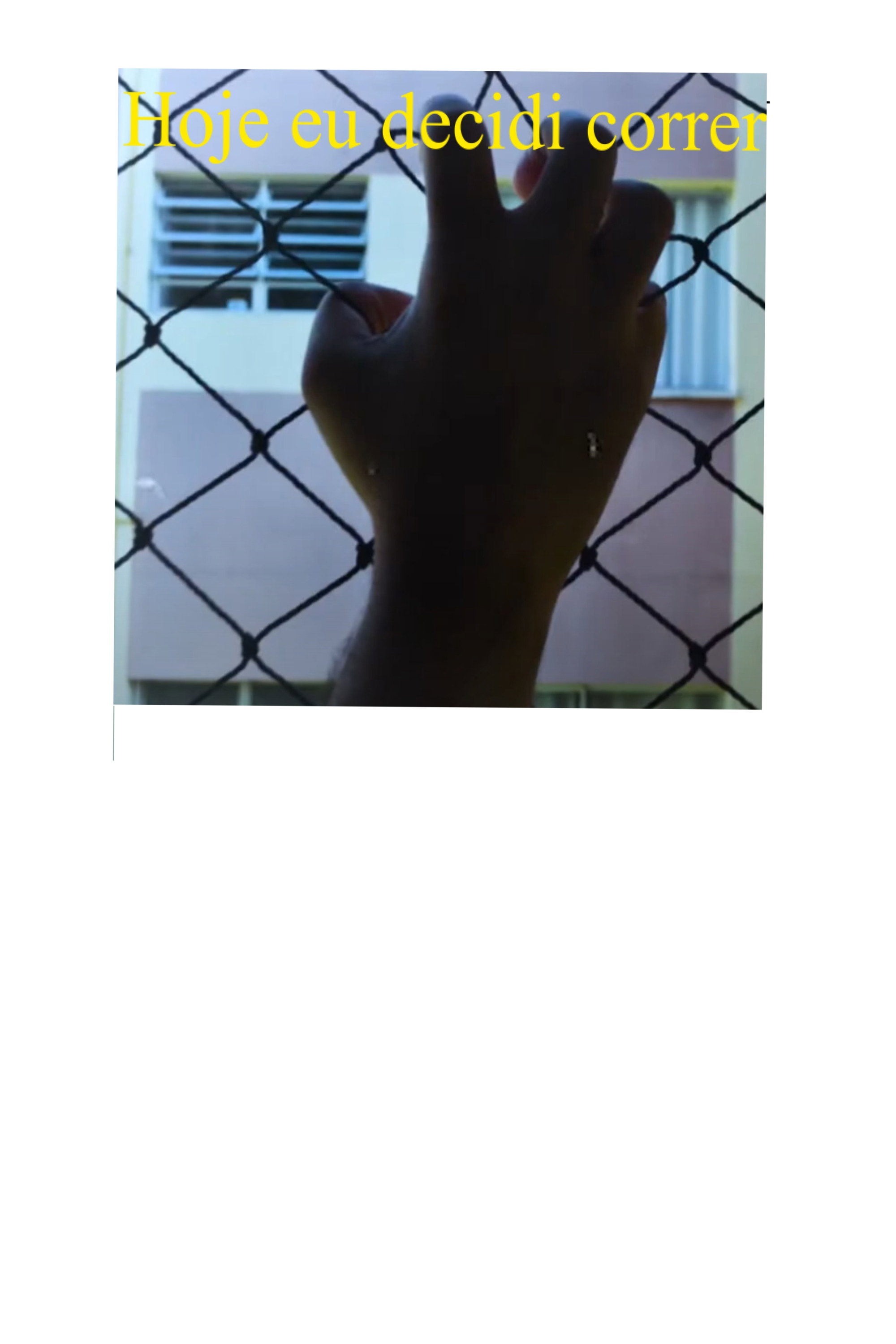 Hoje eu decidi correr (2022) poster