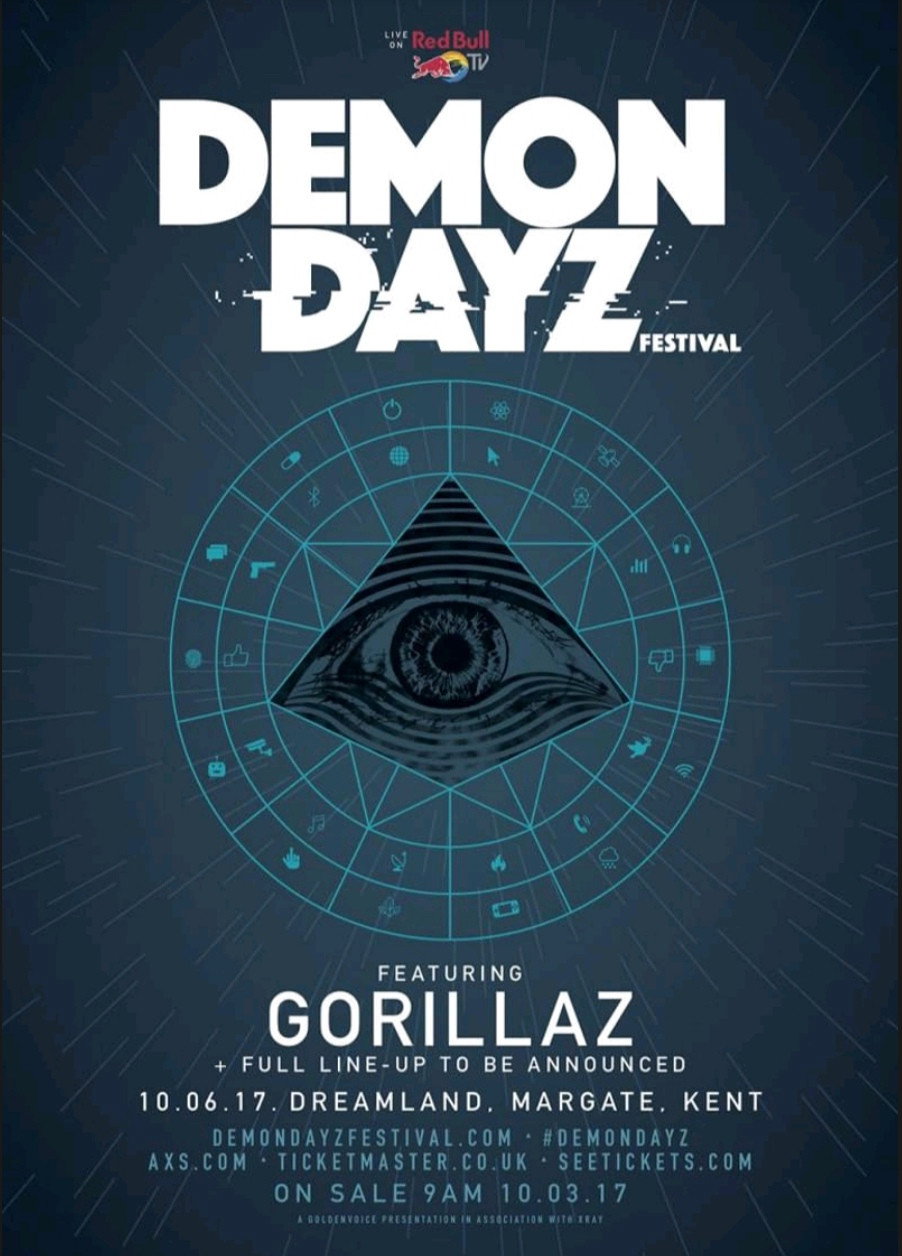 Gorillaz: Demon Dayz Festival (2017) poster