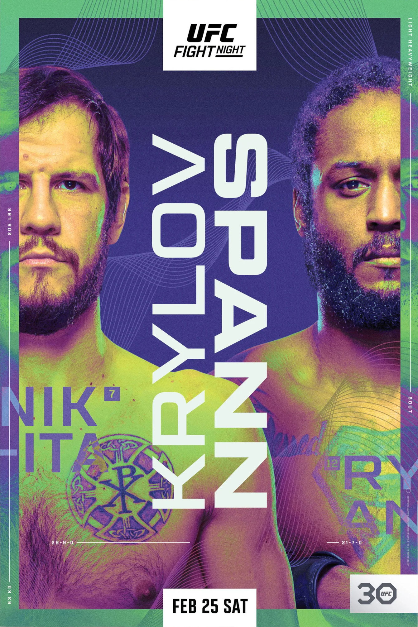 UFC Fight Night 220: Allen vs. Muniz (2023) poster