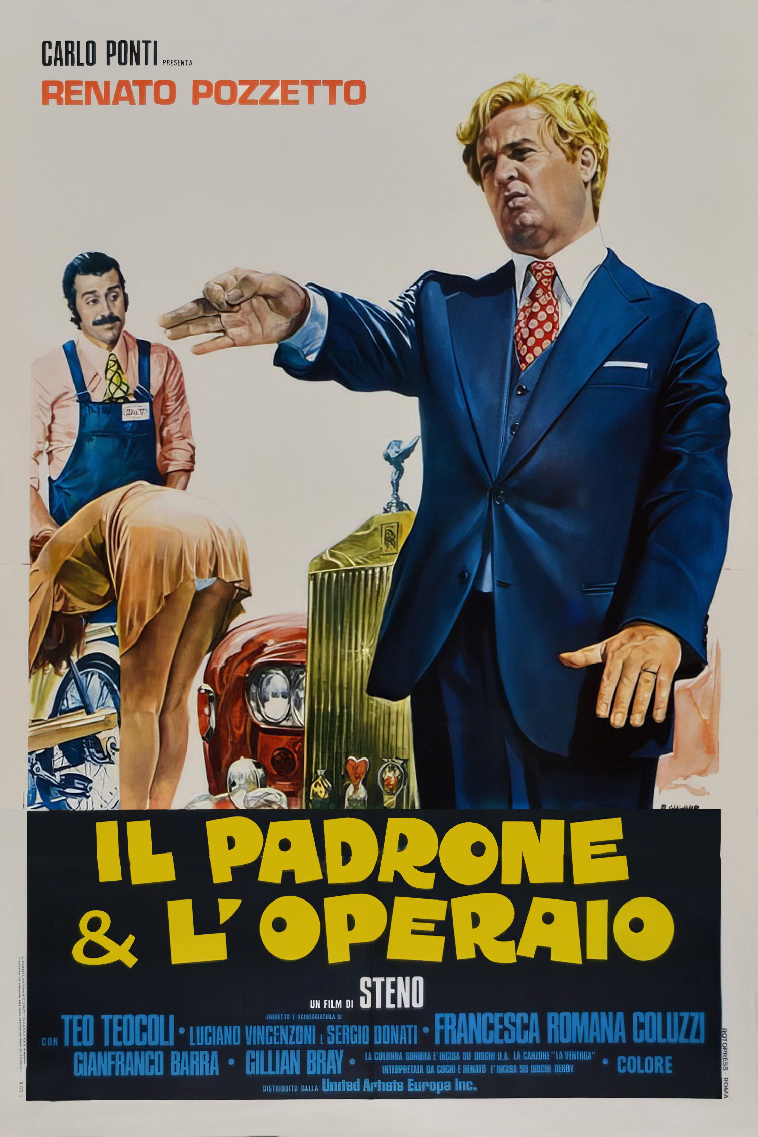 The Boss and the Worker (1975) poster