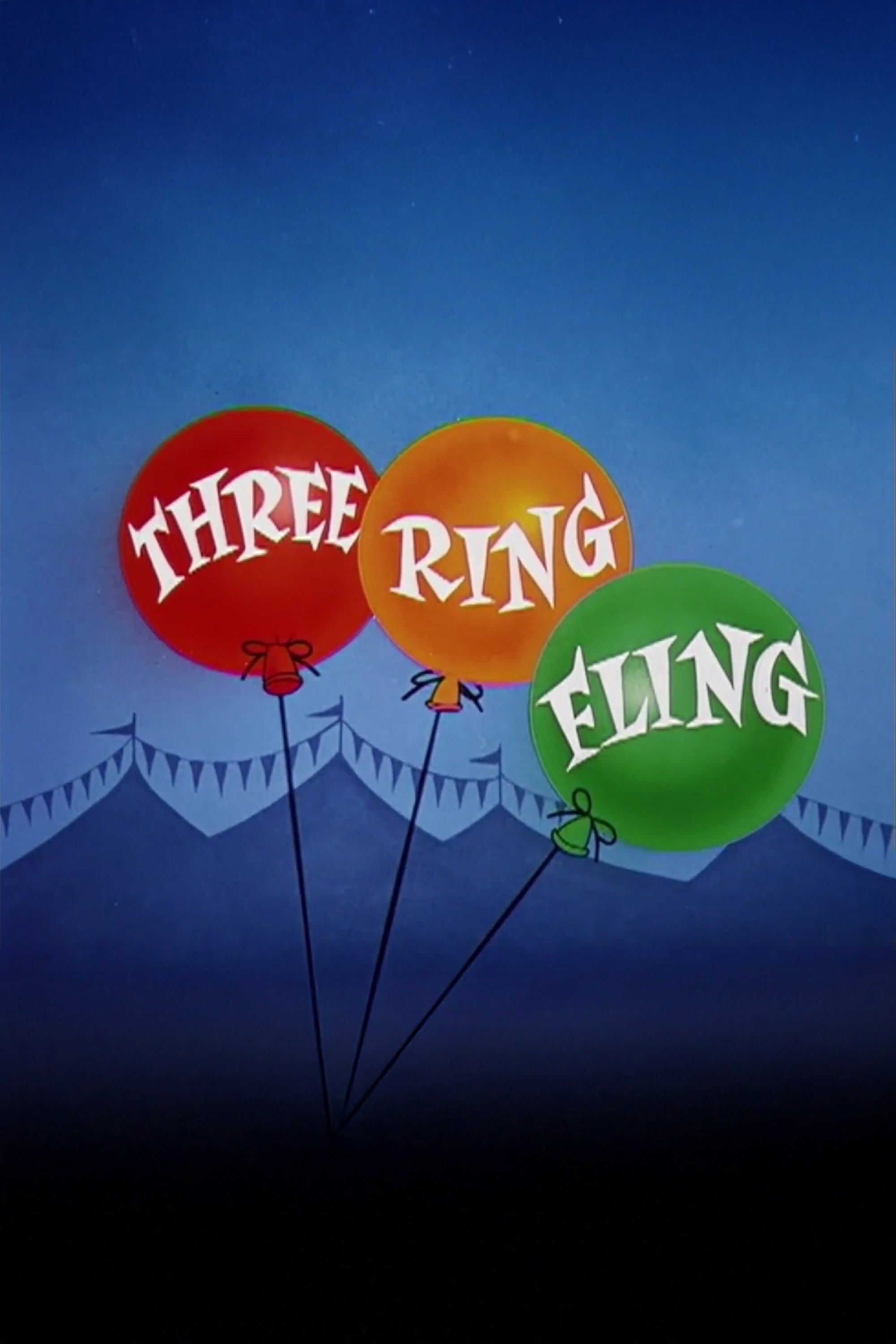Three-Ring Fling (1958) poster