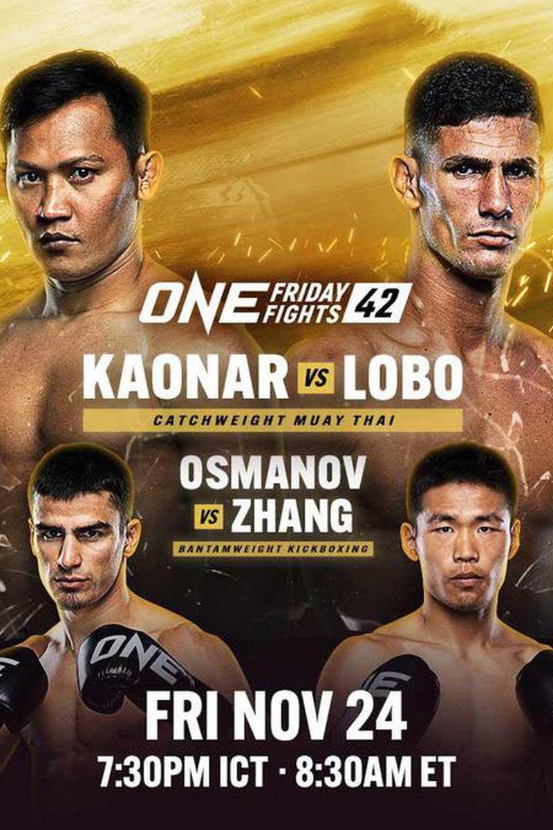 ONE Friday Fights 42: Kaonar vs. Lobo (2023) poster