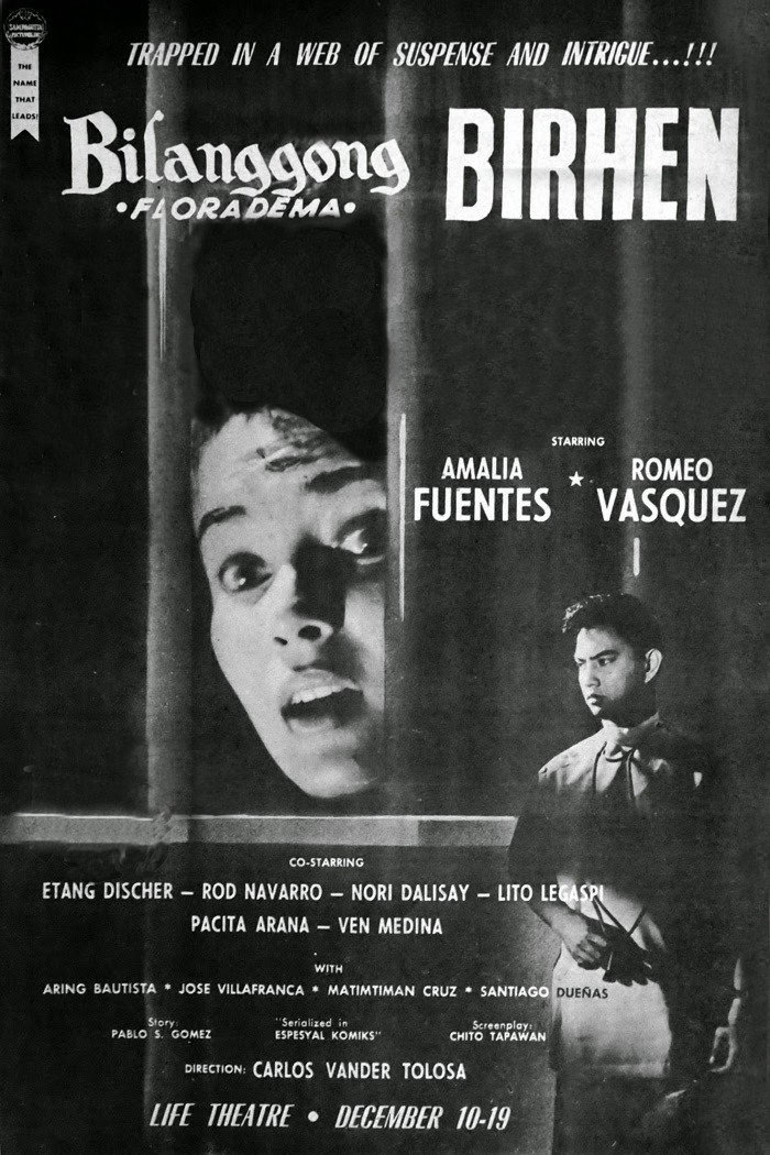 Bilanggong Birhen (1960) poster
