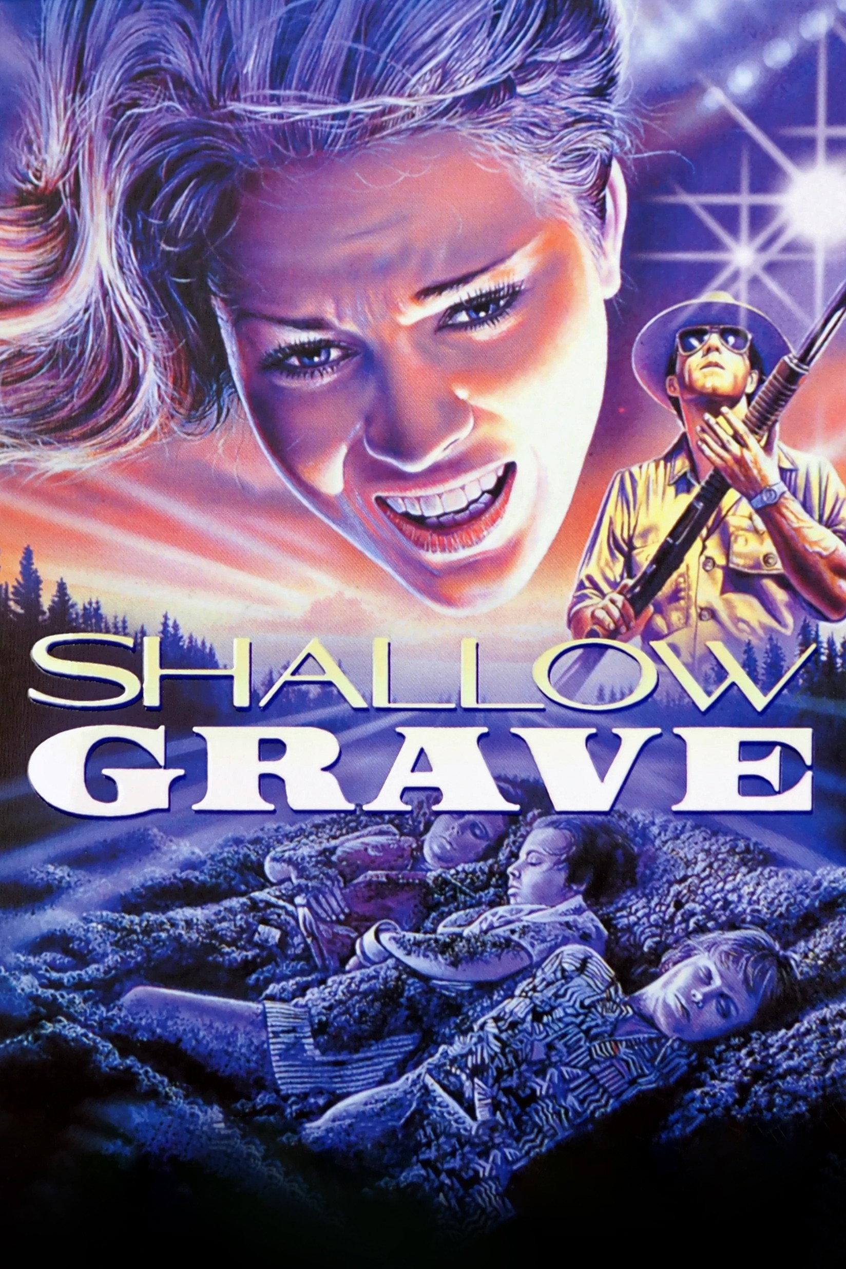 Shallow Grave (1987) poster