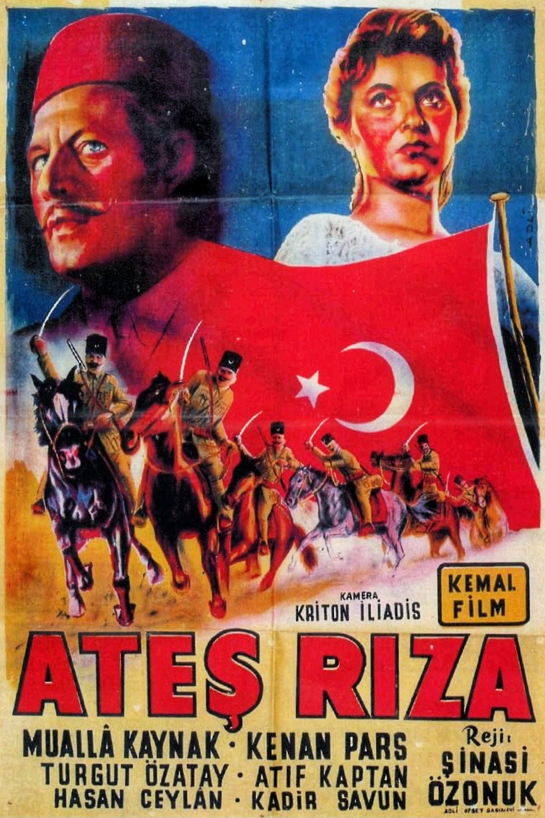 Ateş Rıza (1958) poster