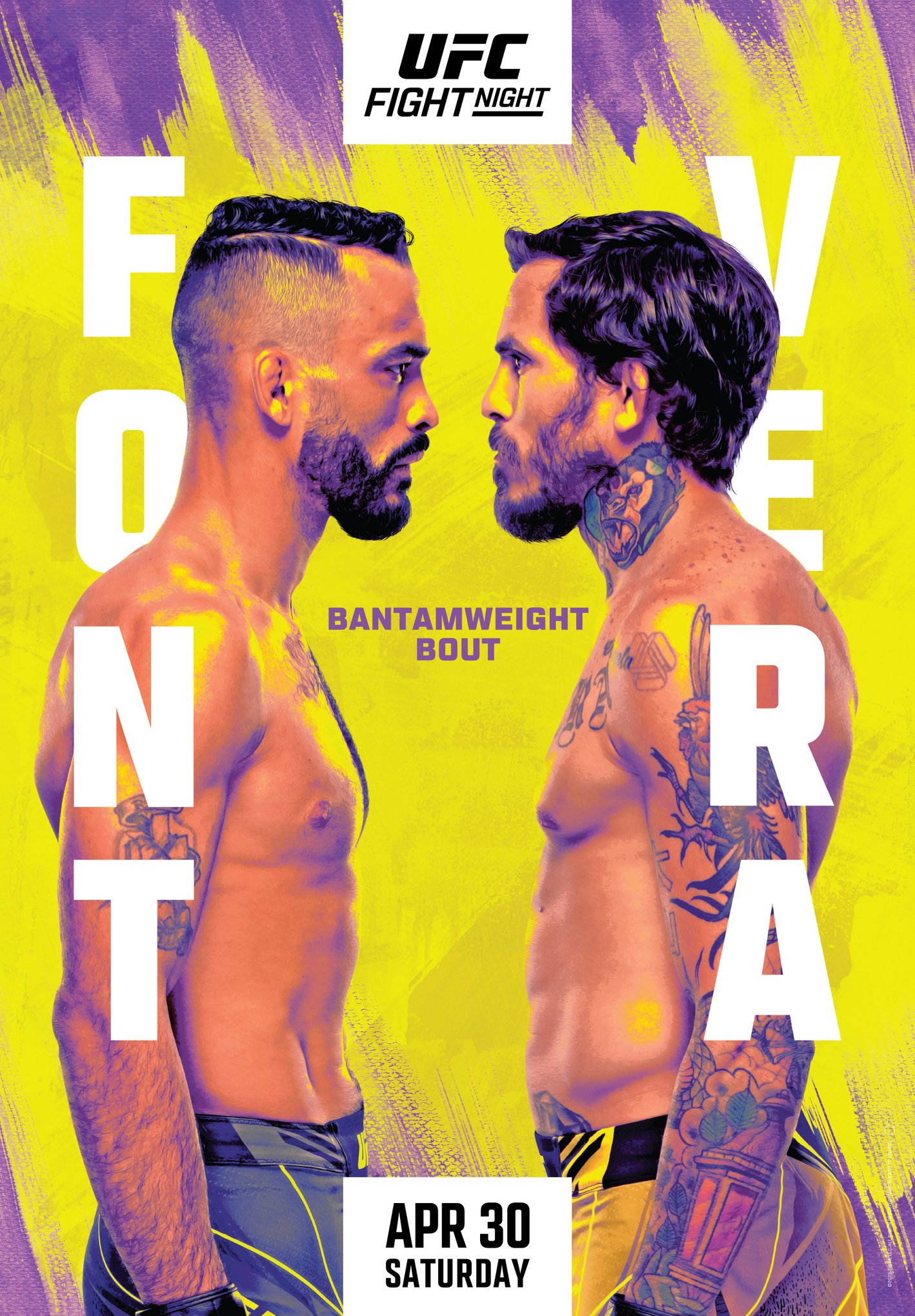 UFC on ESPN 35: Font vs. Vera (2022) poster
