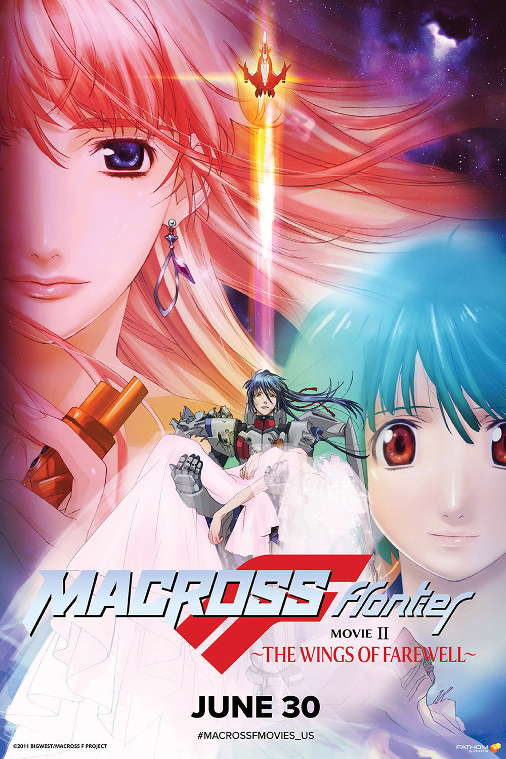 Macross Frontier: The Wings of Farewell (2011) poster