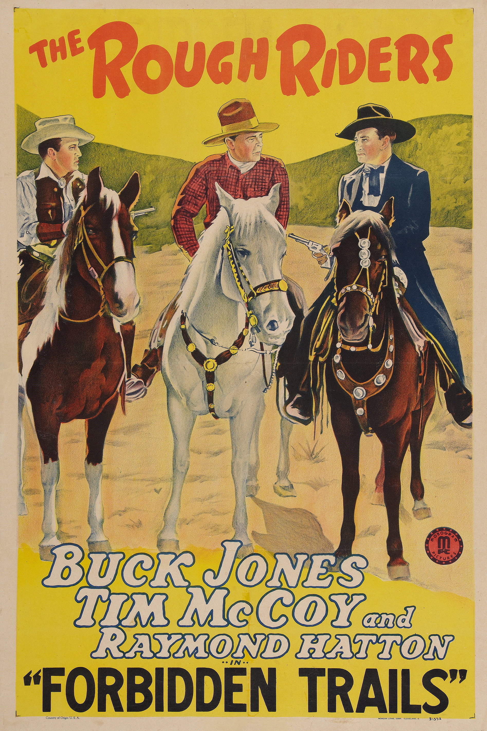 Forbidden Trails (1941) poster