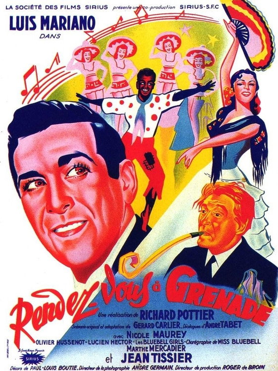 Rendezvous in Grenada (1951) poster
