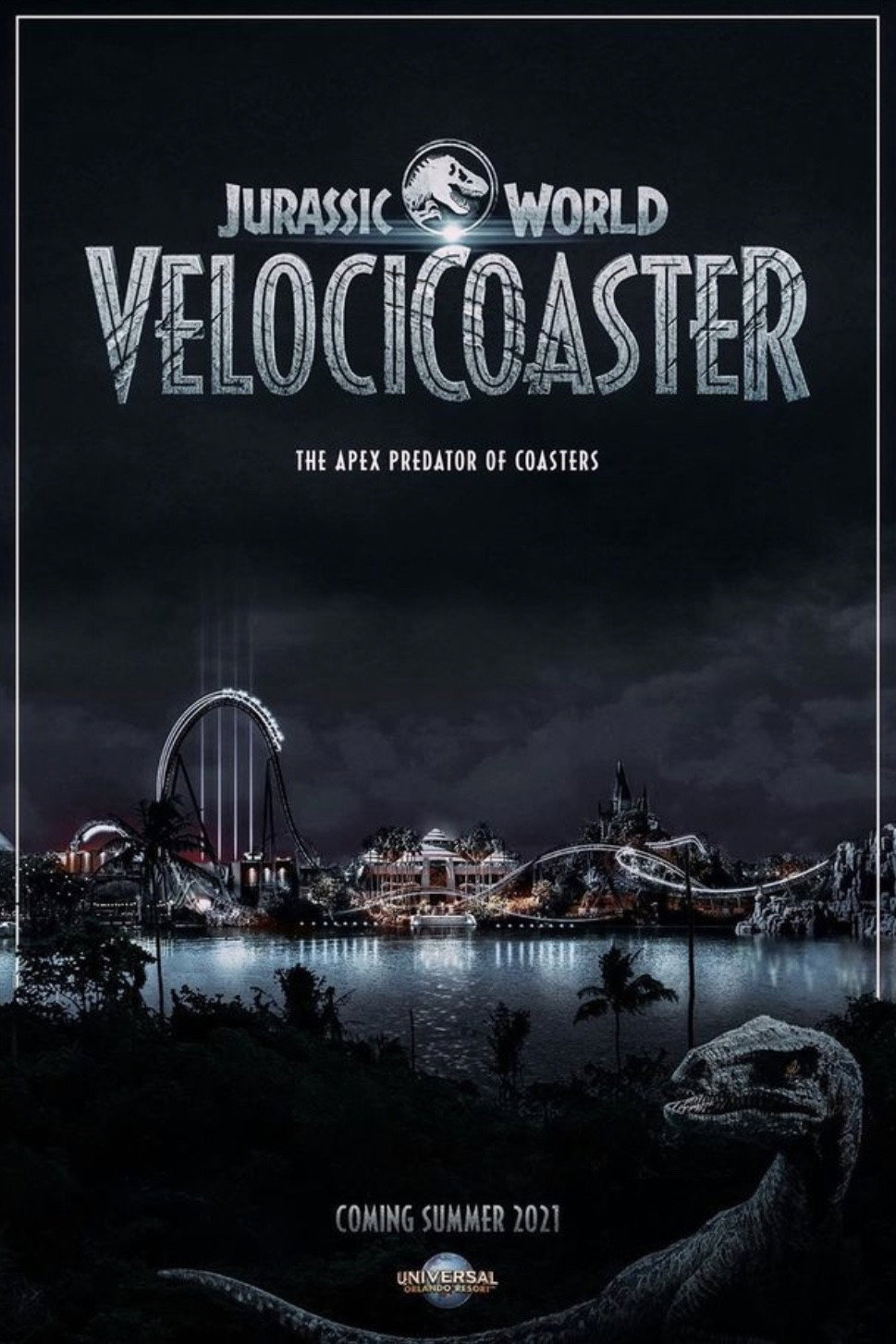 The Making of Jurassic World VelociCoaster (2021) poster