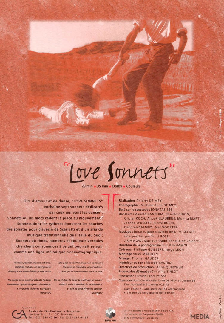 Love Sonnets (1993) poster