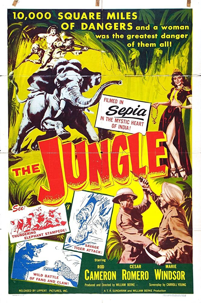 The Jungle (1952) poster