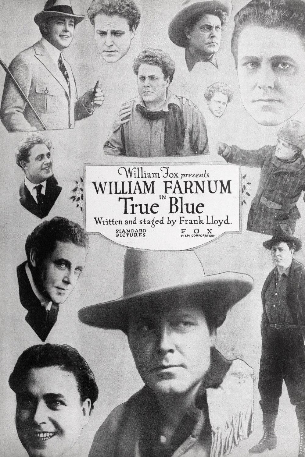 True Blue (1918) poster
