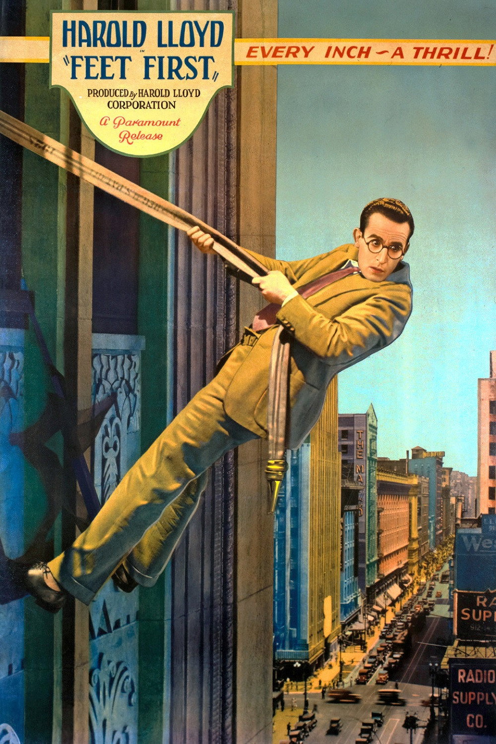 Feet First (1930) poster