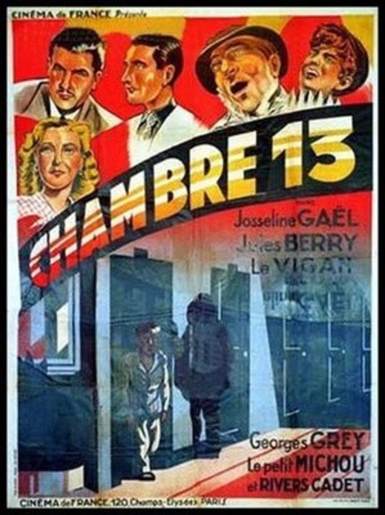 Chambre 13 (1942) poster