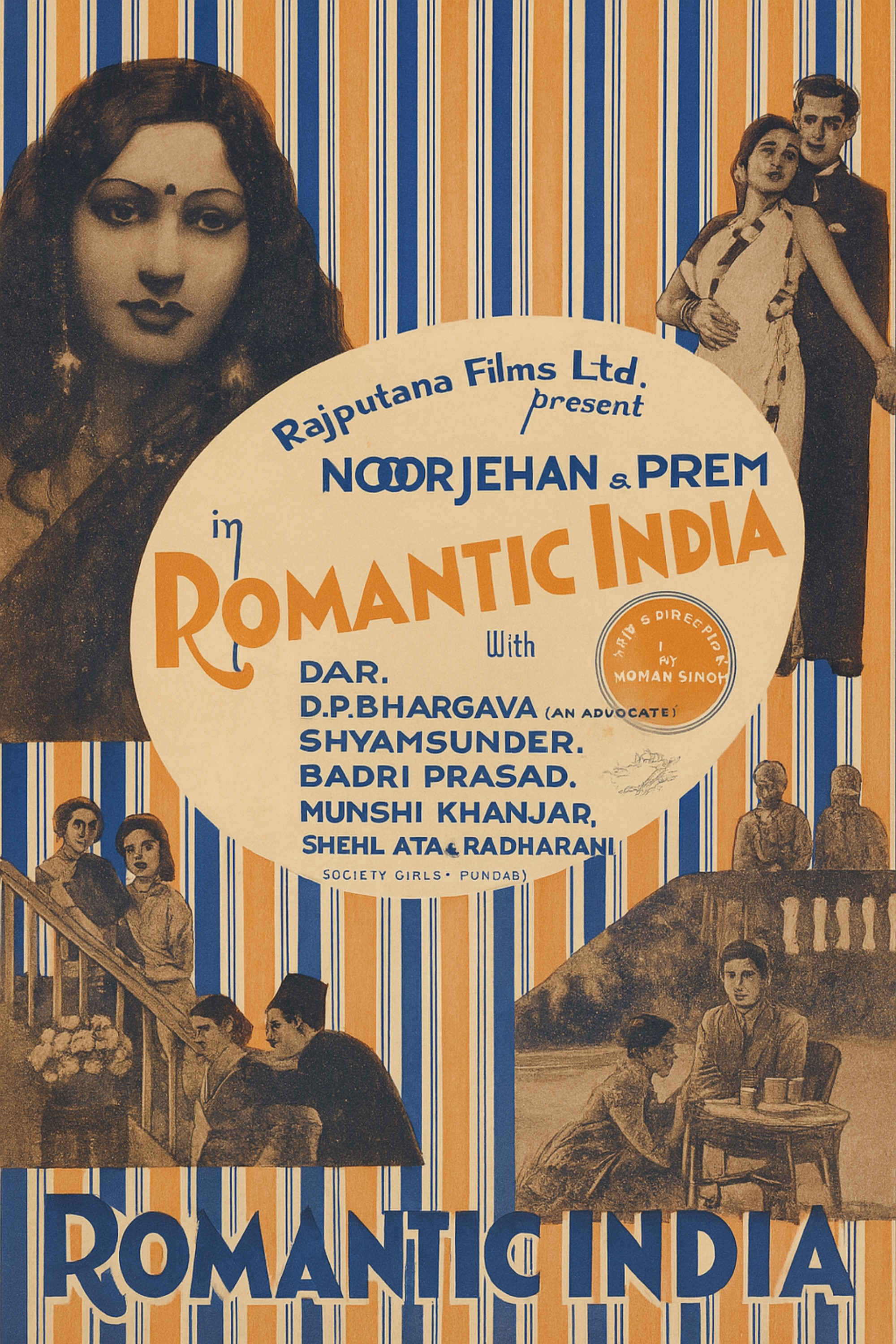 Romantic India (1936) poster