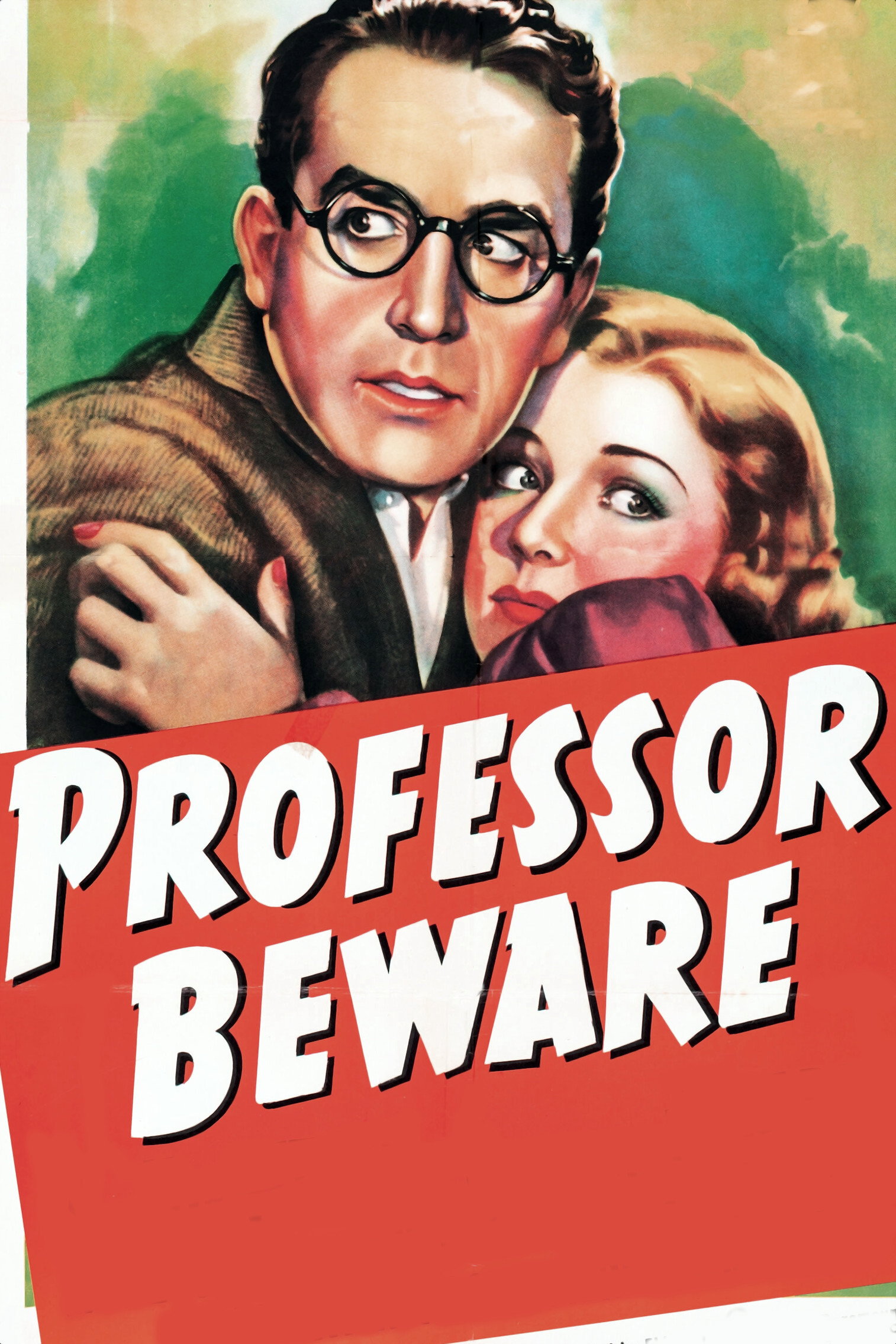 Professor Beware (1938) poster
