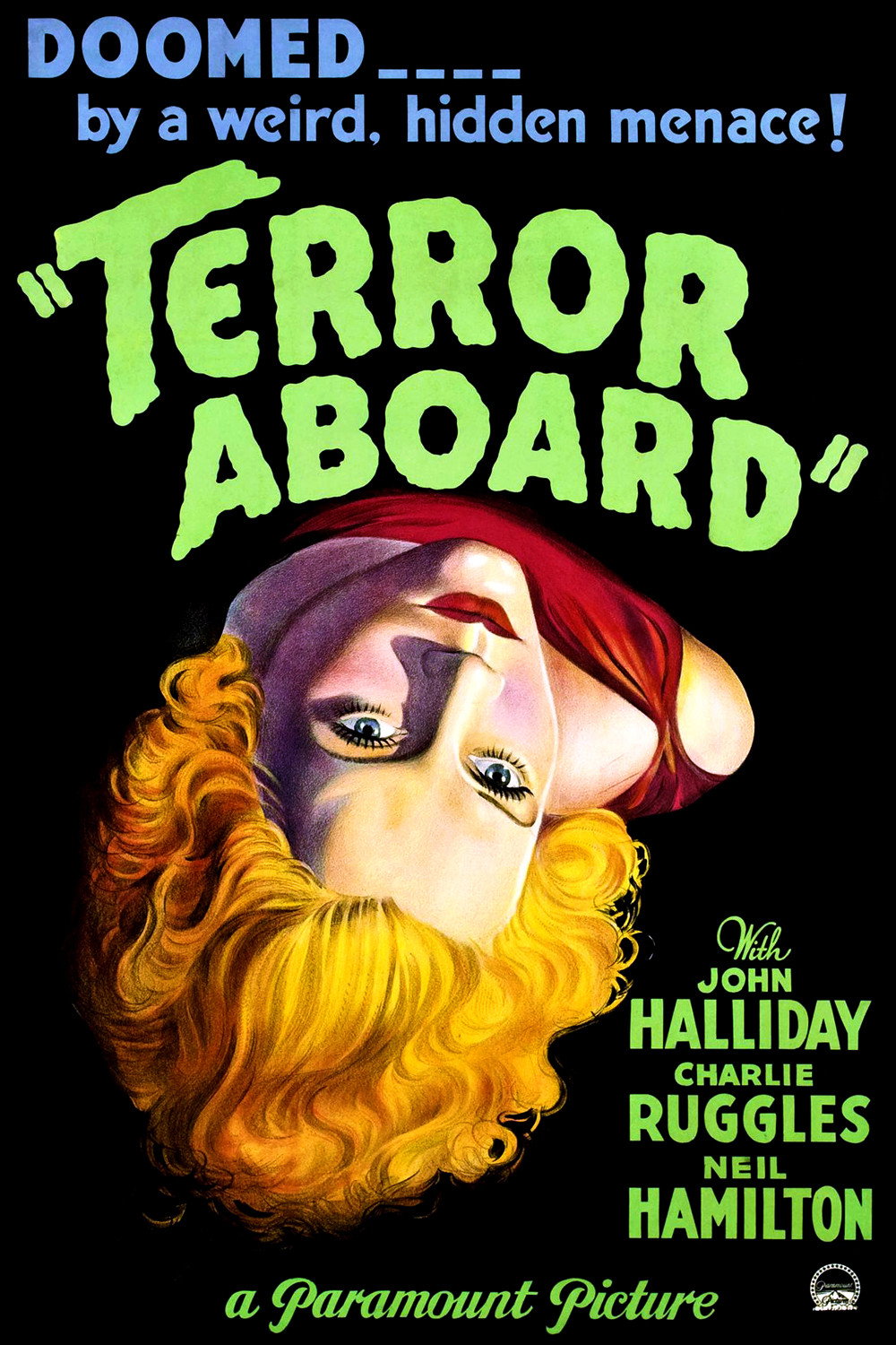 Terror Aboard (1933) poster