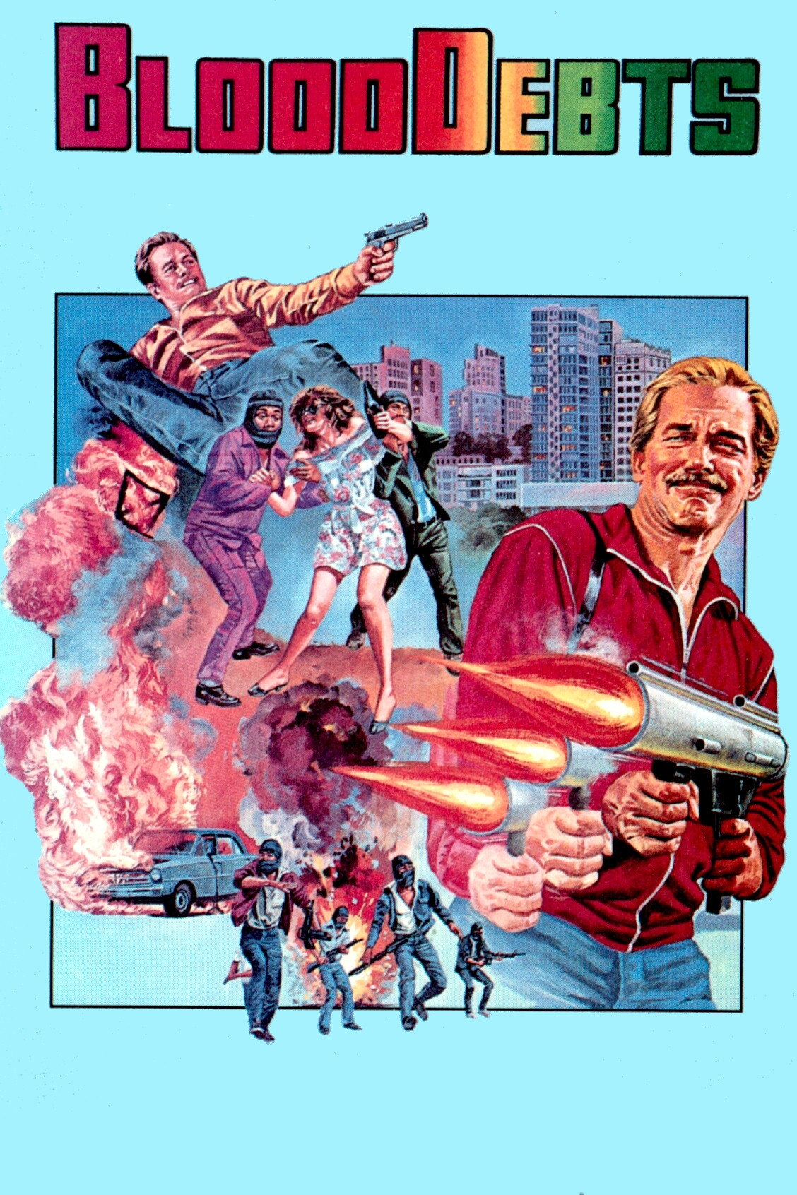Blood Debts (1985) poster