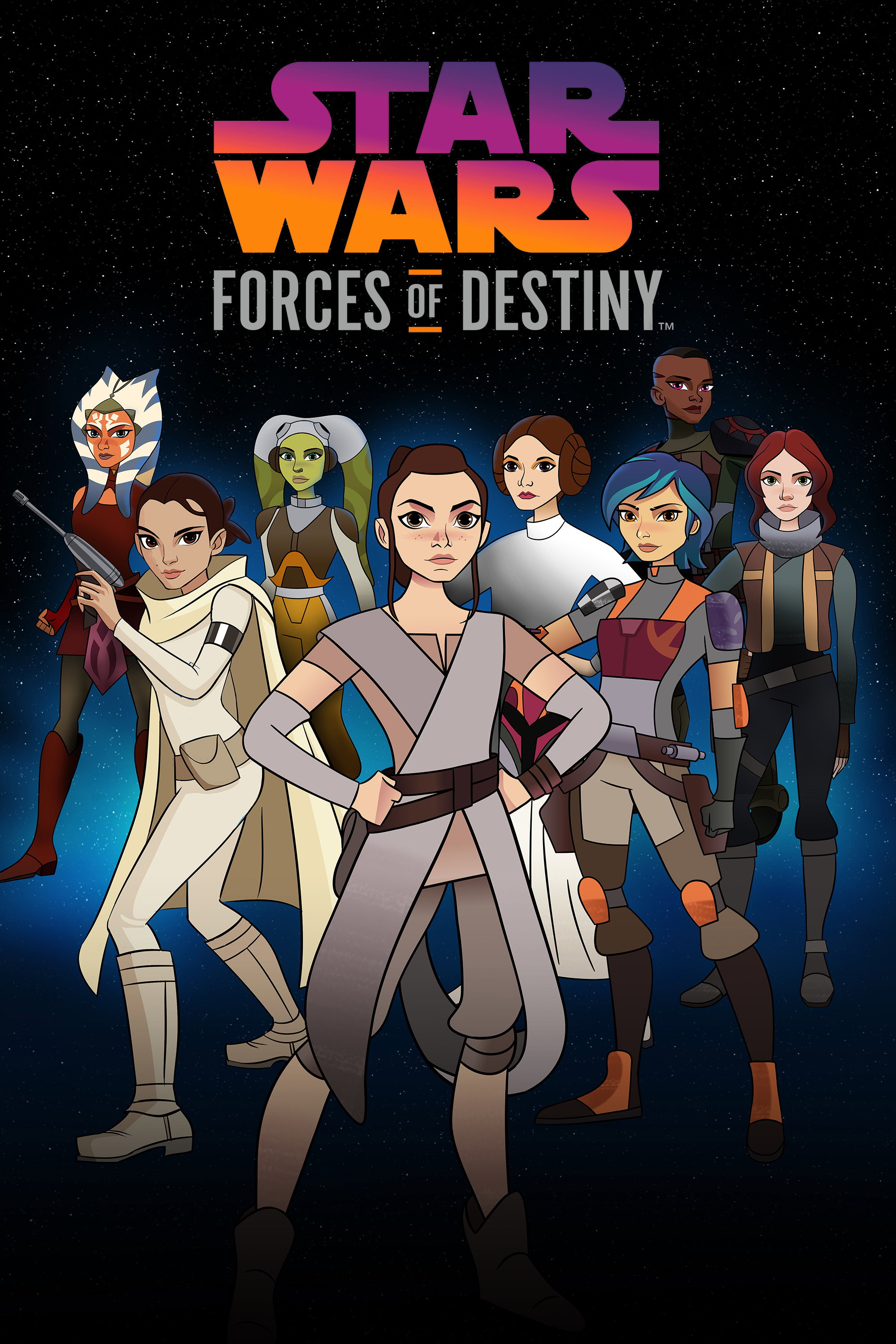 Star Wars: Forces of Destiny (2017) poster