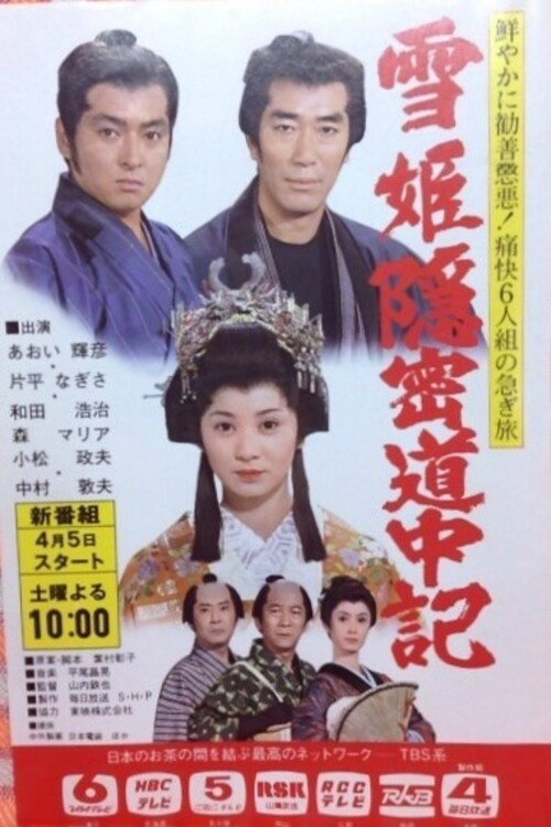 Yuki-hime Onmitsu Dōchūki (1980) poster