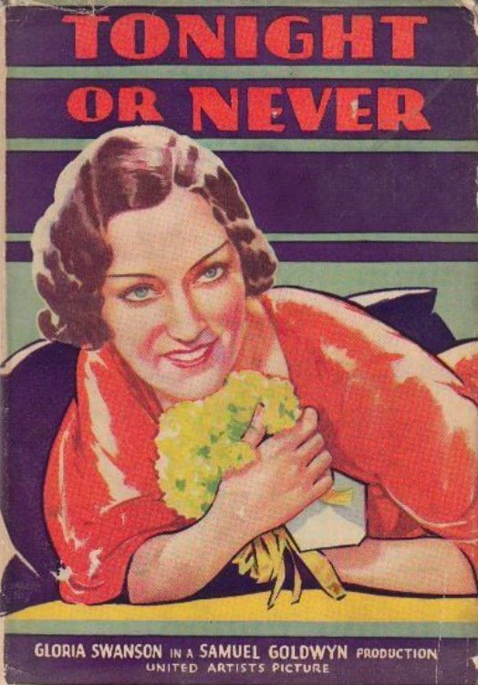 Tonight or Never (1931) poster