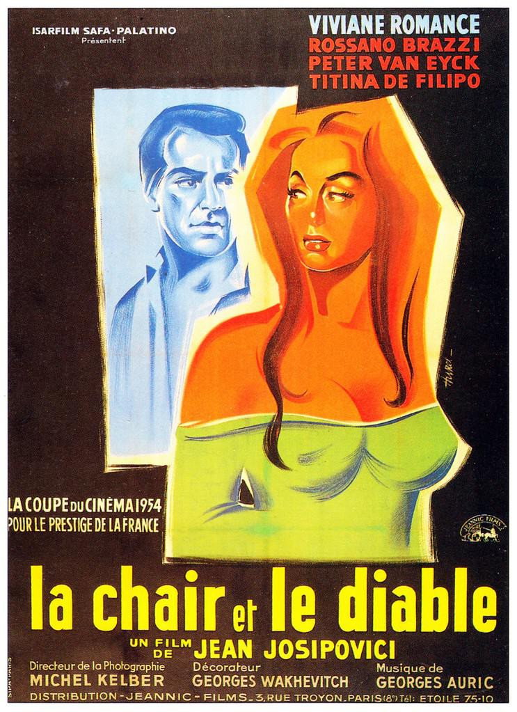 Flesh and Desire (1954) poster