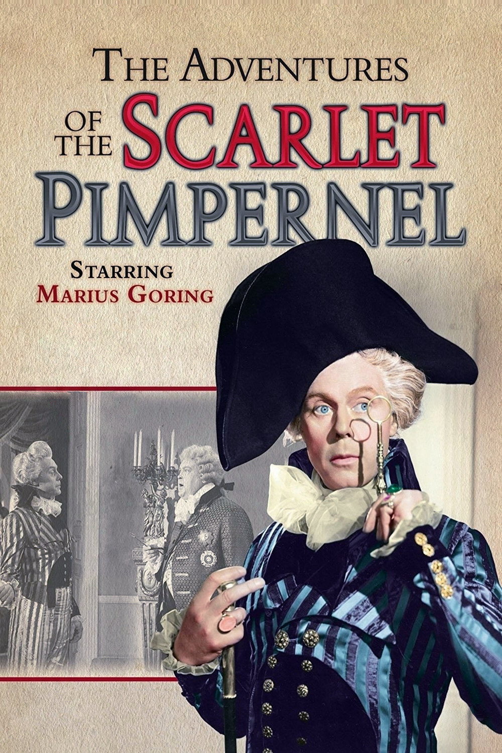 The Adventures of the Scarlet Pimpernel (1955) poster